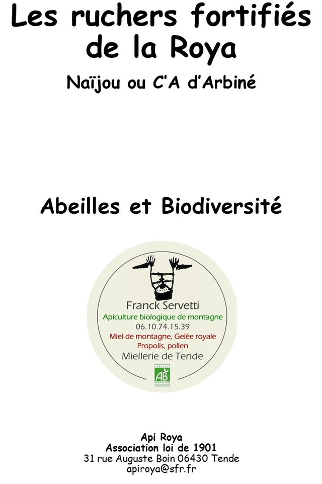 Abeille &amp; biodiversité - Livret soutien Api Roya