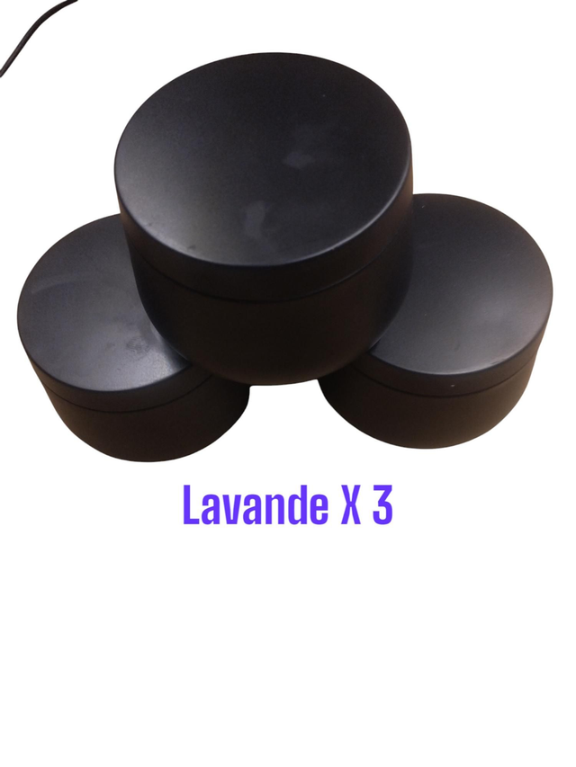 AB6 bougie parfumée lavande X3