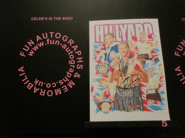 George Hillyard Limited Edition Signed A4 Portrait Drawing Print (5)