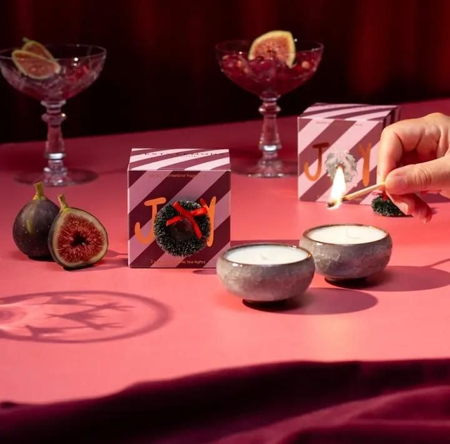 Joy Tea Lights (box of 2) - Spiced Clementine