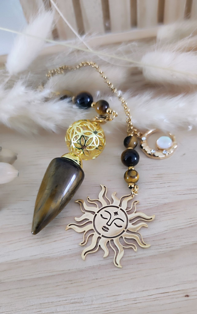 Pendule Divinatoire Oeil de tigre