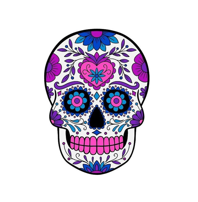 Porte-clé Calavera