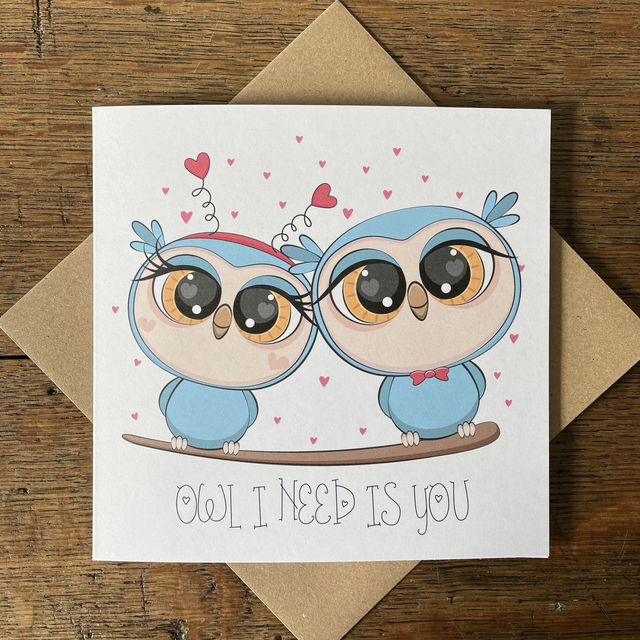 F67 Owl I Need is You 