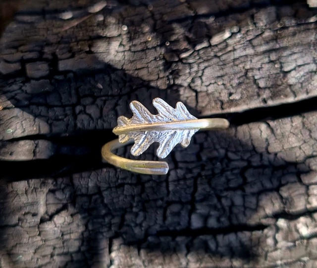 Bague Feuille de Chêne