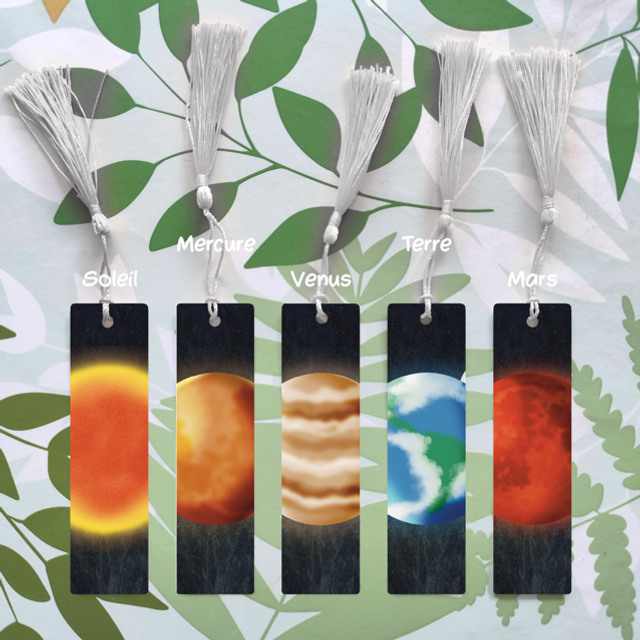 Planètes - Marque-pages
