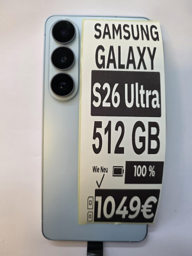 📱 Samsung Galaxy – S26 Ultra – 512 GB – Sky Blue