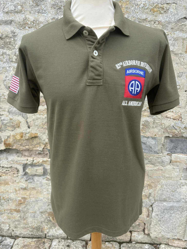 Polo 82nd Airborne Kaki (Collection 2023-2024)