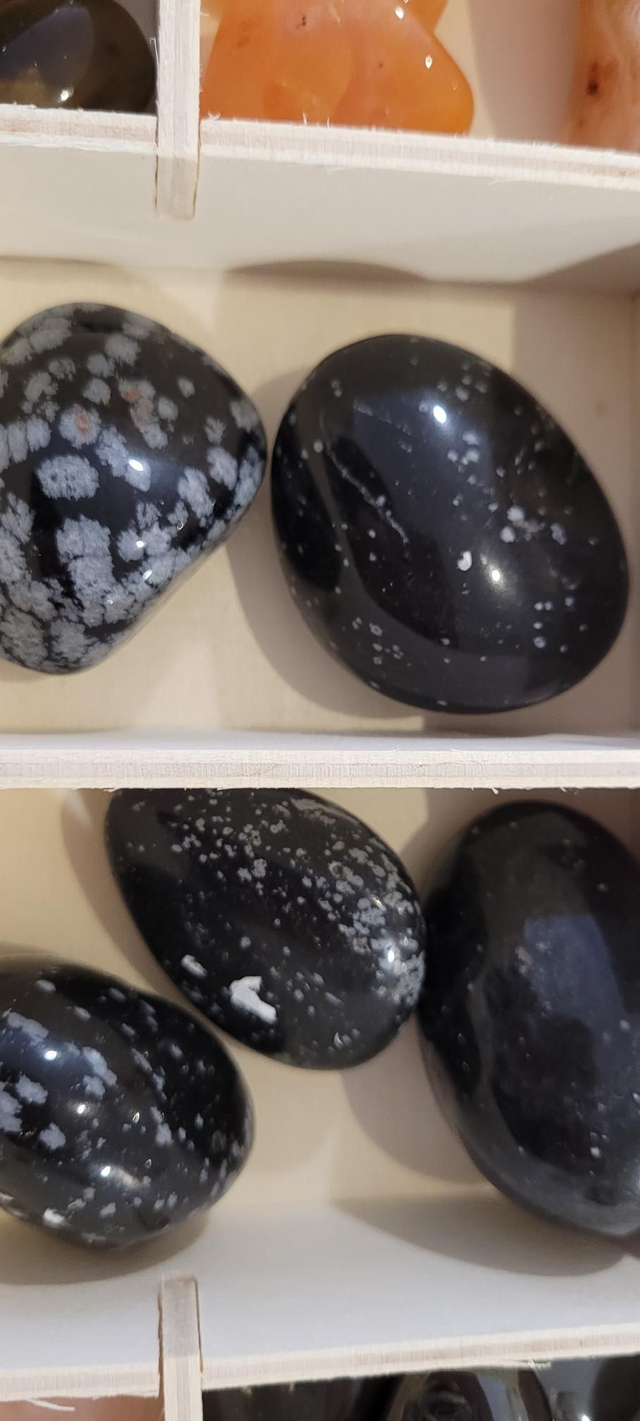 Obsidienne flocon de neige