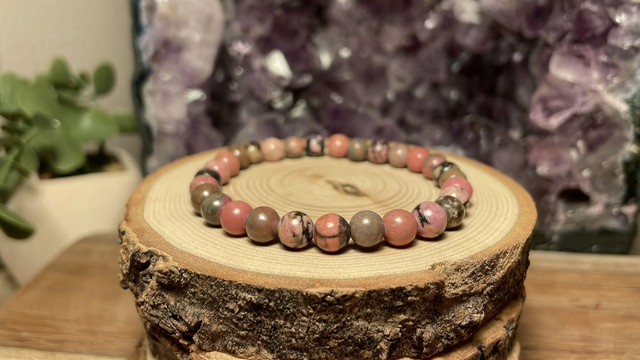 Bracelet RHODONITE 6mm