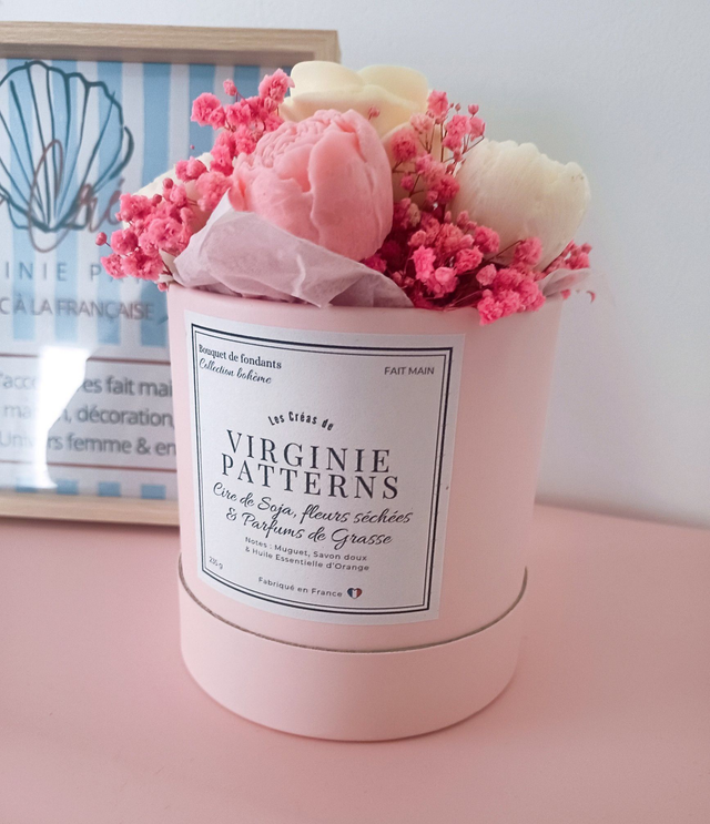Bouquet de fondants parfumés- Collection bohème