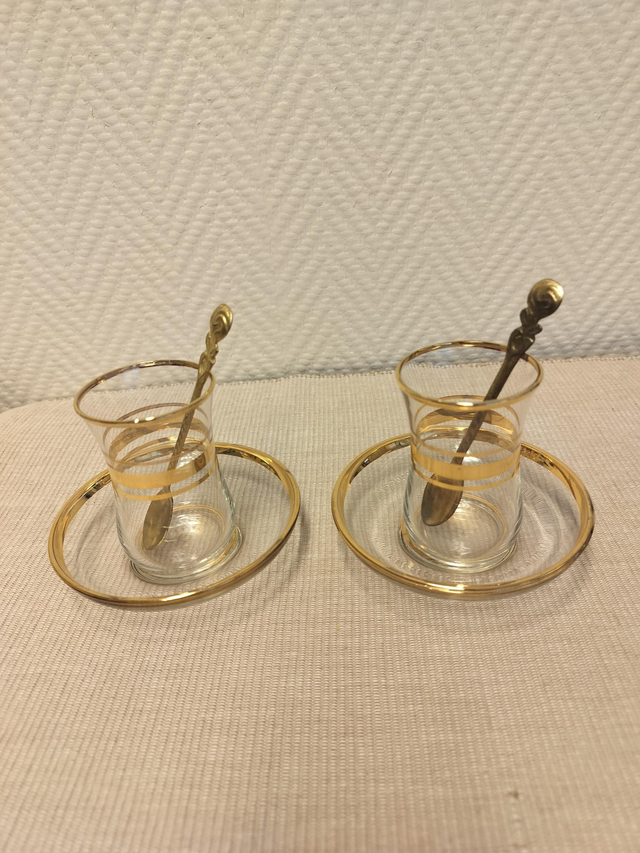 Turkkilainen teekuppi 2kpl #061