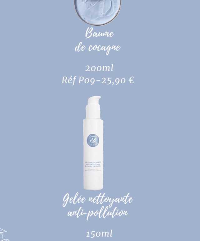 Gelée nettoyante visage
