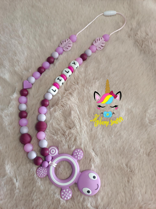 Collier à mâcher Tortue