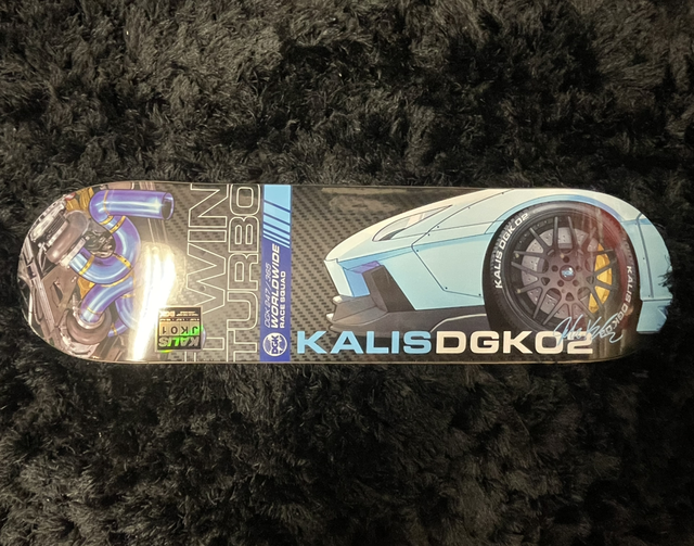 DGK Skateboards - DGK Twin turbo Kalis deck 8,06“