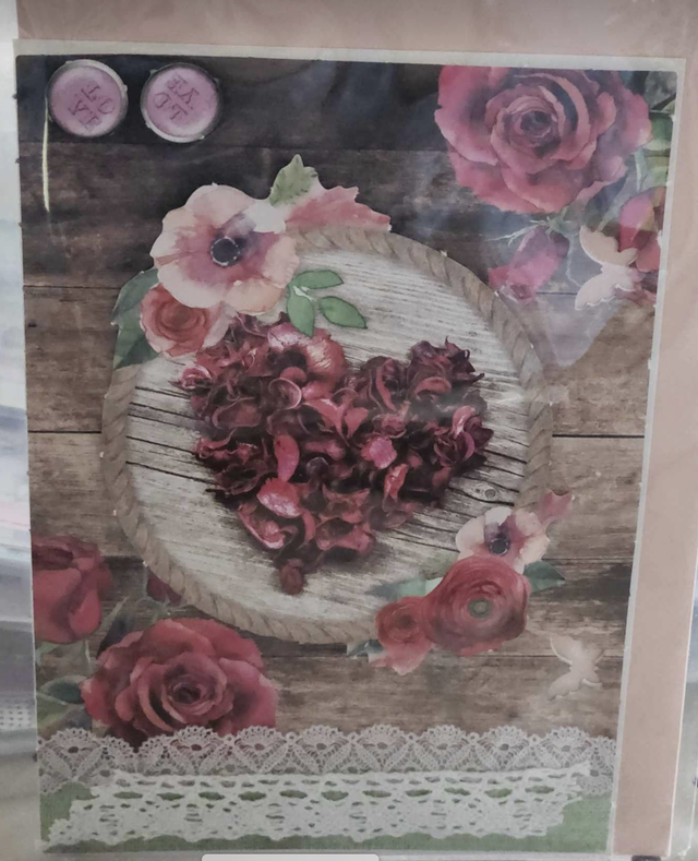 N°818 Carte divers  fleur  