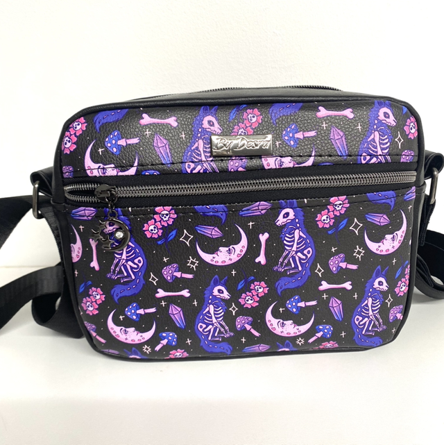 Galactic Fox Crossbody Bag 