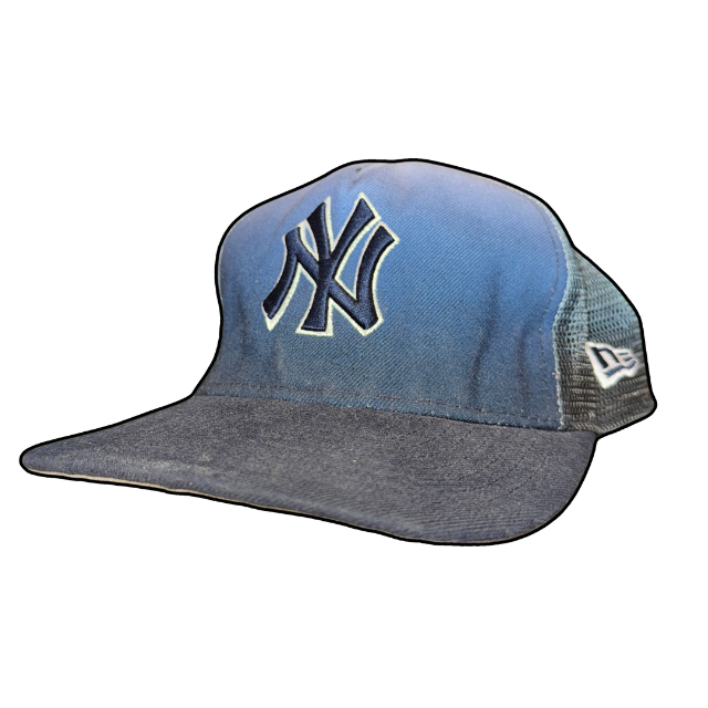 Dark Blue Yankees Trucker Cap - Adjustable/OS
