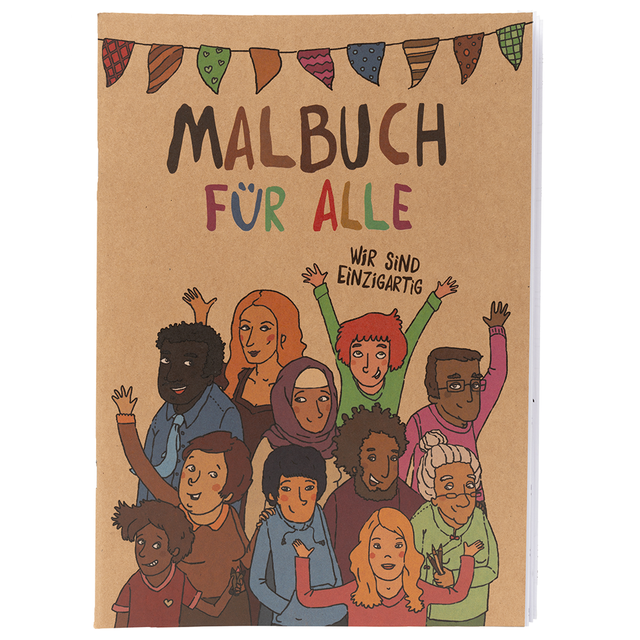 Malbuch für alle | Hautfarben