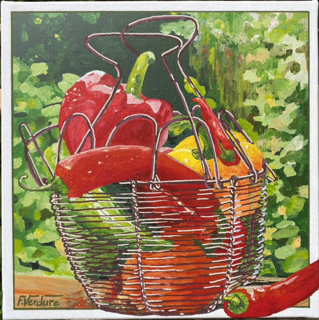 Panier Piments &amp; Poivrons 🌶️ 