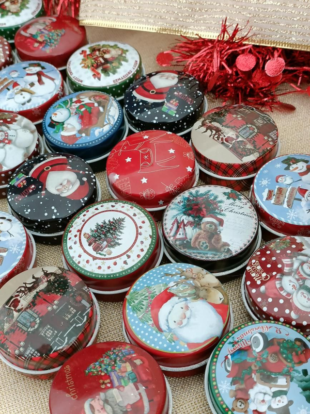 Mini bougie de Noël