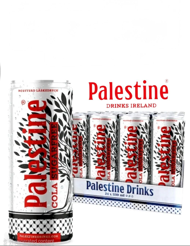 Palestine Cola B Sugar Free-Case-24-330mls