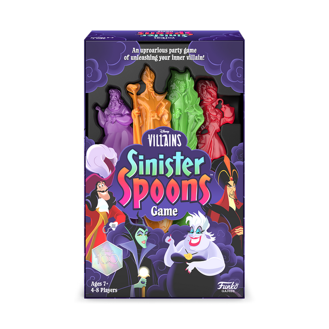 Disney Villains Sinister Spoons Board Game