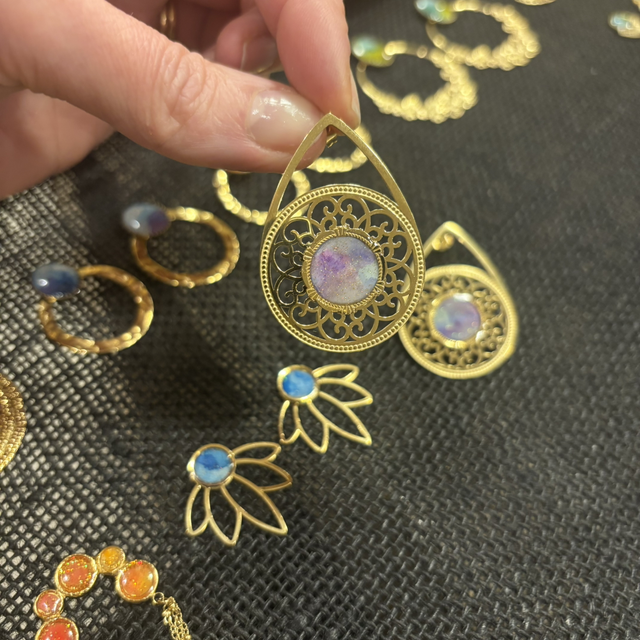 Boucles d’oreilles Céleste