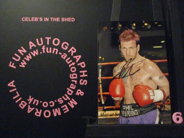 Phil 'The Experience' Gill Authentic Autographed 6x4 Photograph (R6)