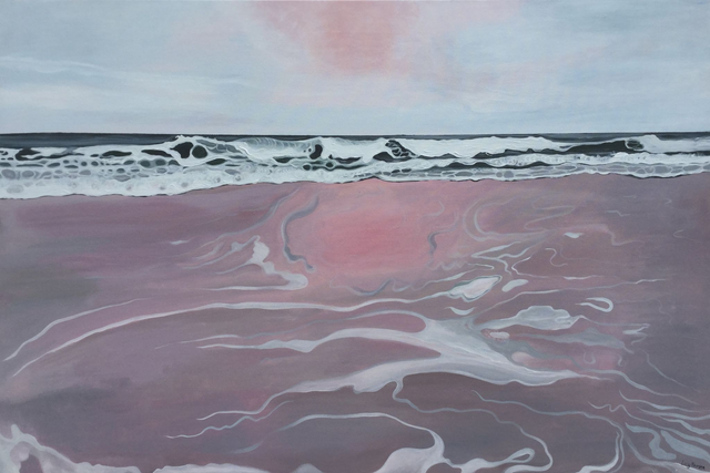 LB17 Pinc by Lucy Burden, 150 x 100cm Acrylic on Canvas