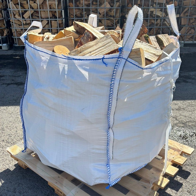 Bulk Bag of Mixed Hardwood Logs