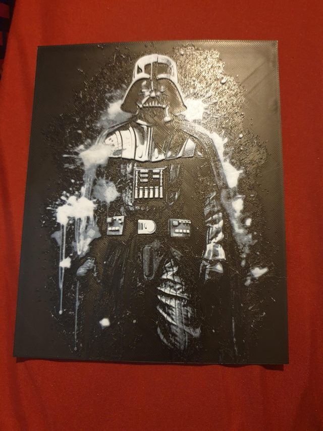 Plaque Deco Dark Vador 1