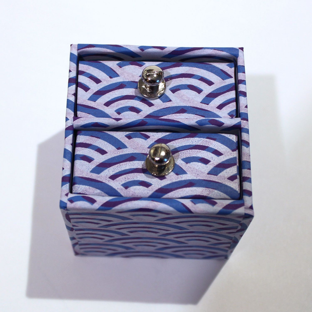 Box with 2 drawers for jewellery or small items