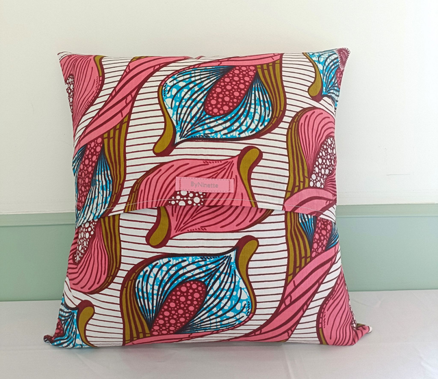Housse de coussin carrée - Kozi - Tchibanga