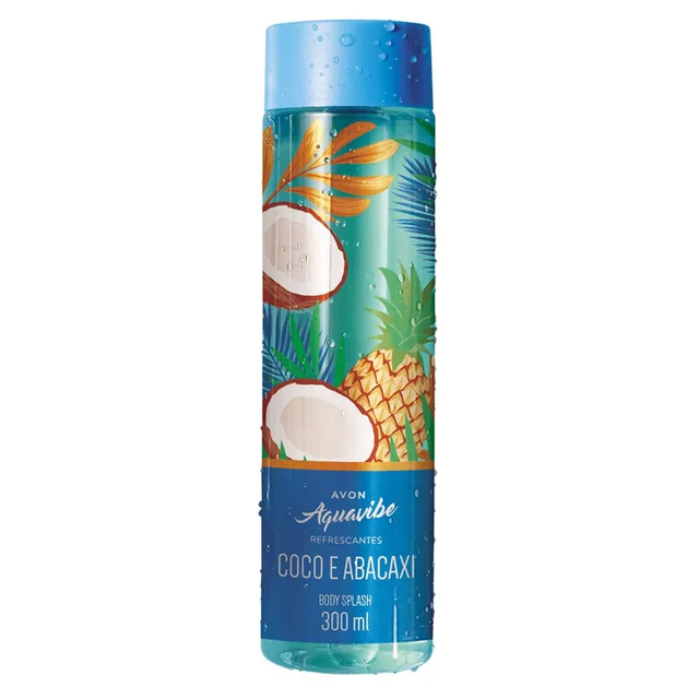Body Splash Aquavibe Refrescantes Coco e Abacaxi - 300ml