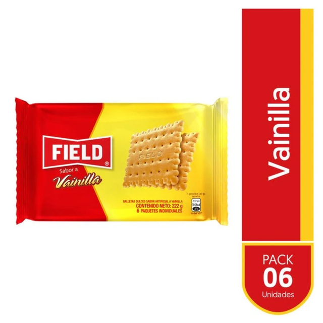 Galleta Vainilla FIELD 6Pack