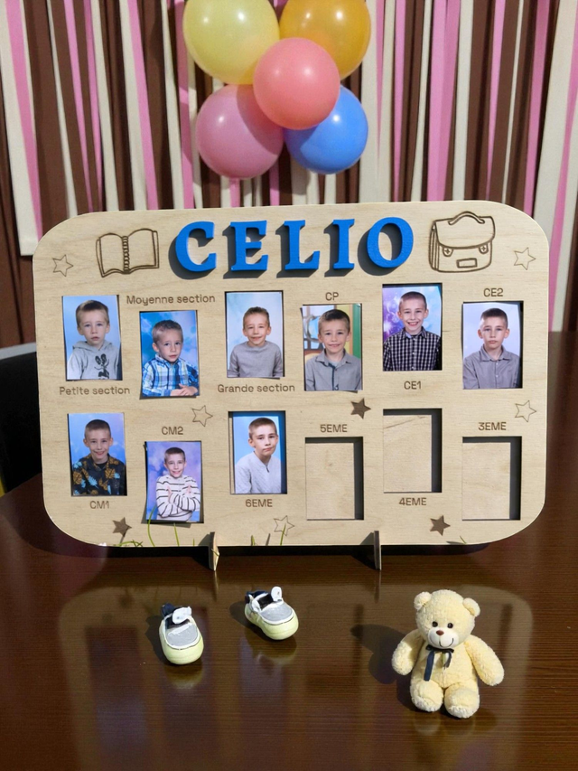 PANCARTE PHOTO ÉCOLE