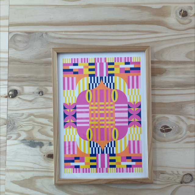 M’dam - motif oiseau