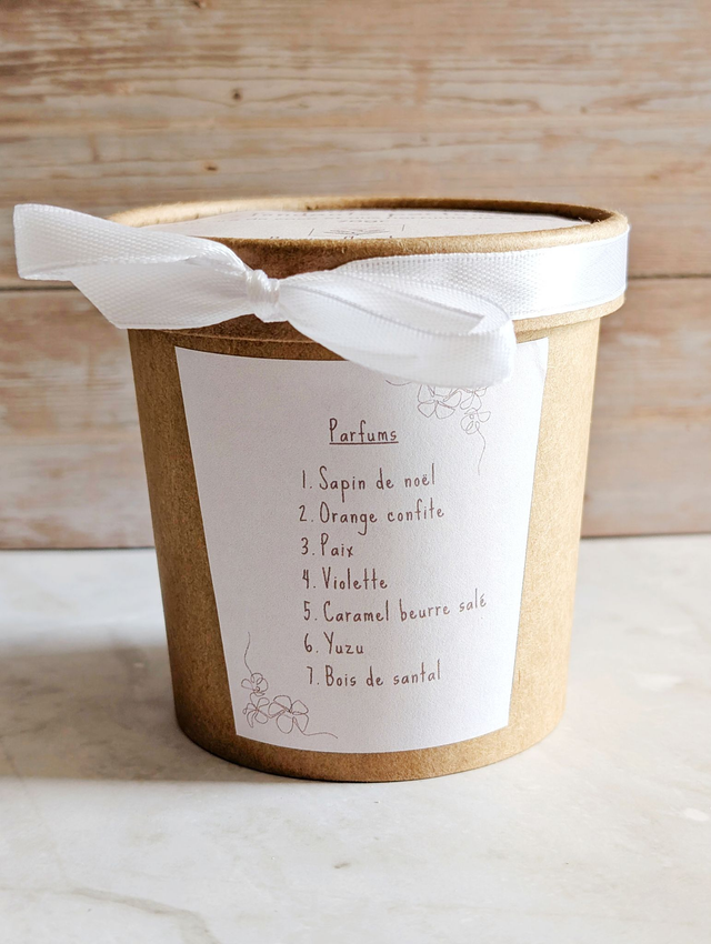 Coffret ‘Instants Parfumés’ – 7 Fondants: Sapin de Noël, Orange confite,...