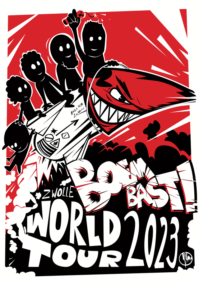 BOEMBAST! Zwolle World Tour 2023 | A3 Poster