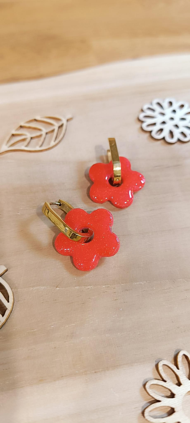 Pampilles - Rouge paillettes