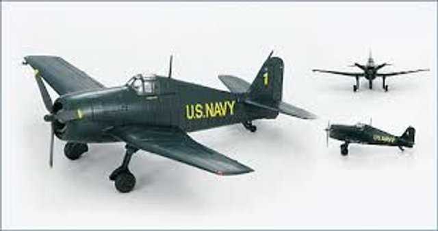 F6F-5 Hellcat Blue Angel 1 - Ausstellungsmodell