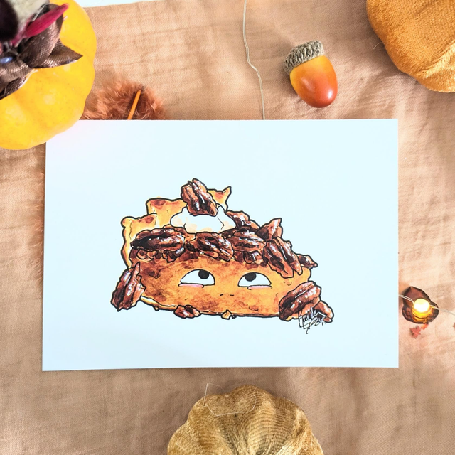 Carte postale Pecan pie