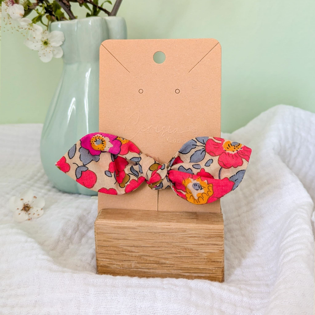 Barrette  Noeud Liberty