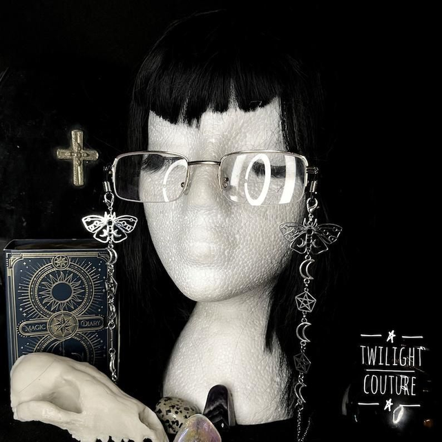 Luna Moth Glasses Chain
