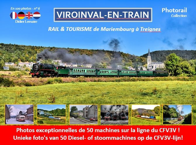 Album 100 photos n°6 - Viroinval en Train - Rail &amp; Tourisme entre Mariembourg-Treignes 