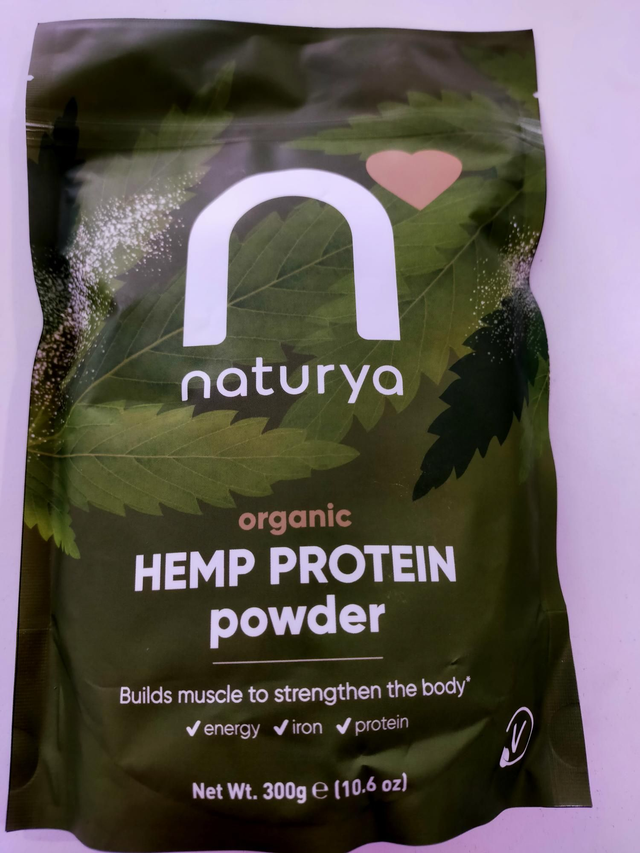 Organic Hemp Protein Powder 300g (Naturya) nty-006