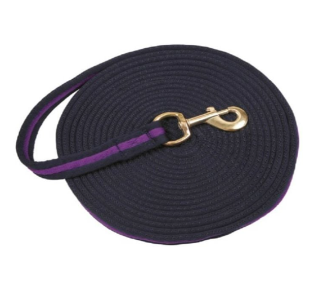 Longe de travail Softlonge bleu et violet 8 m