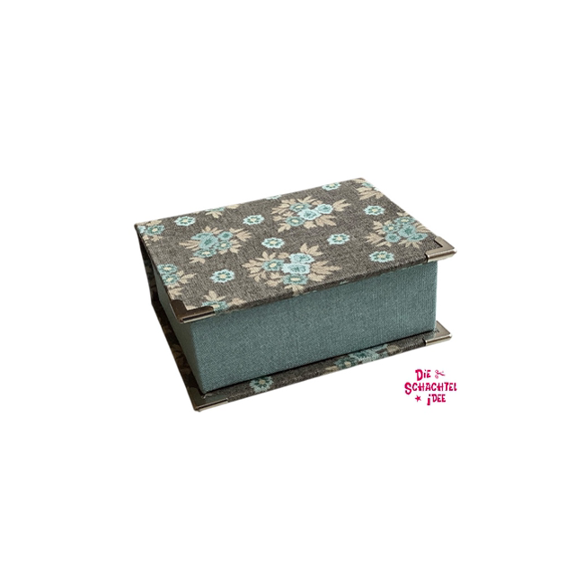 Vicky „Blumen in türkis“