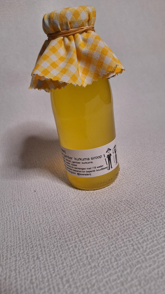 CGK siroop (citroen gember kurkuma)