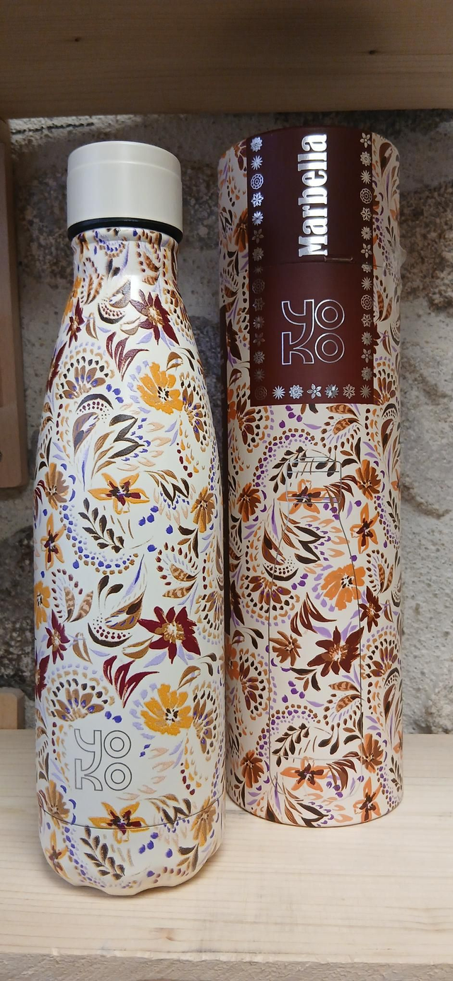 Gourde fleurie 500 ml